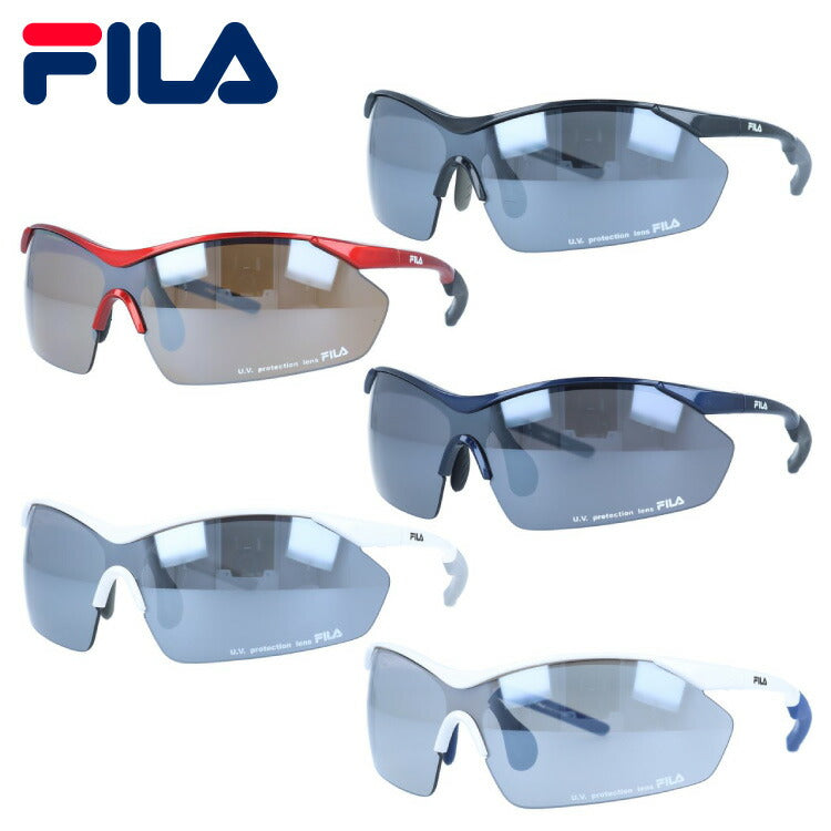 フィラ サングラス ミラーレンズ アジアンフィット(フレキシブルノーズパッド) FILA SF4012J 全5カラー 169サイズ スポーツ ユニセックス メンズ レディース コストパフォーマンスモデル
