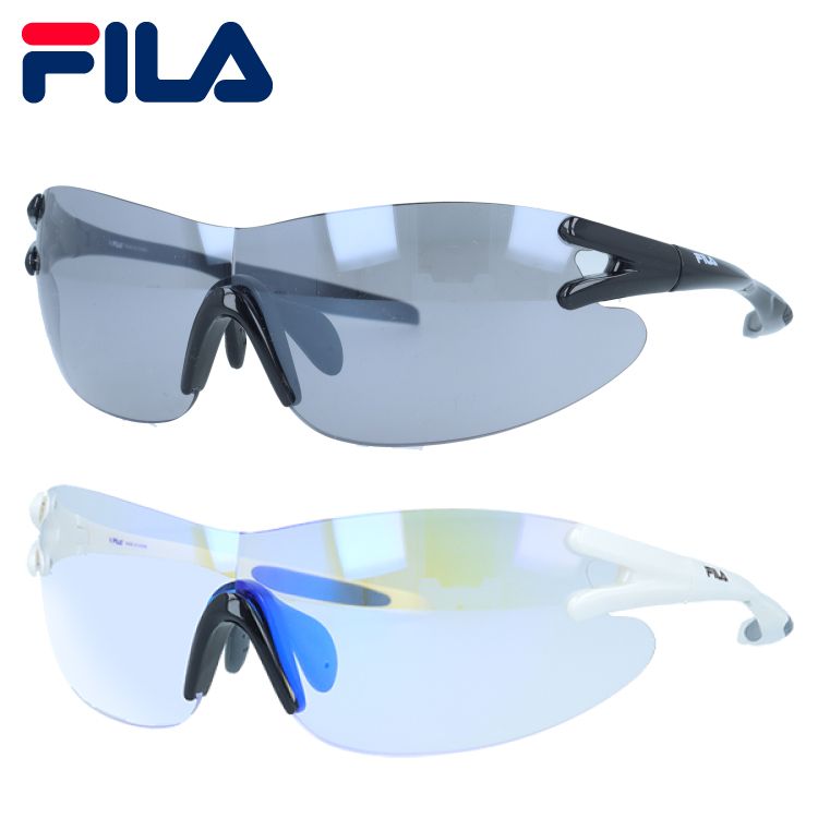 フィラ サングラス ミラーレンズ アジアンフィット(フレキシブルノーズパッド) FILA FLS4014 88サイズ スポーツ型 ユニセックス メンズ レディース