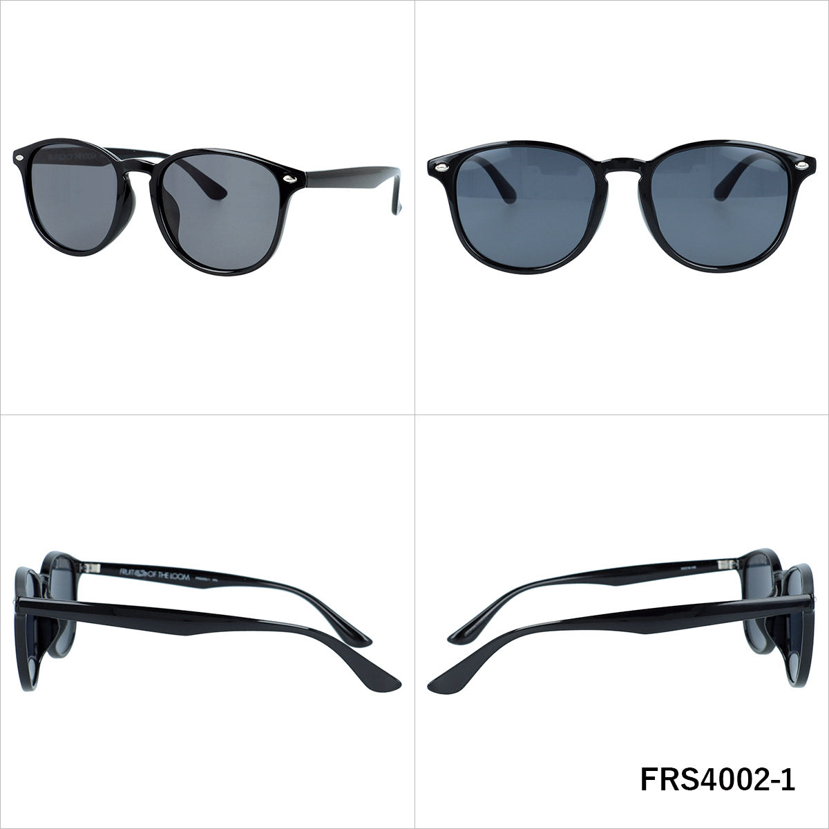 フルーツオブザルーム サングラス アジアンフィット FRUIT OF THE LOOM FRS4002 全3カラー 53サイズ ウェリントン型 ユニセックス メンズ レディース