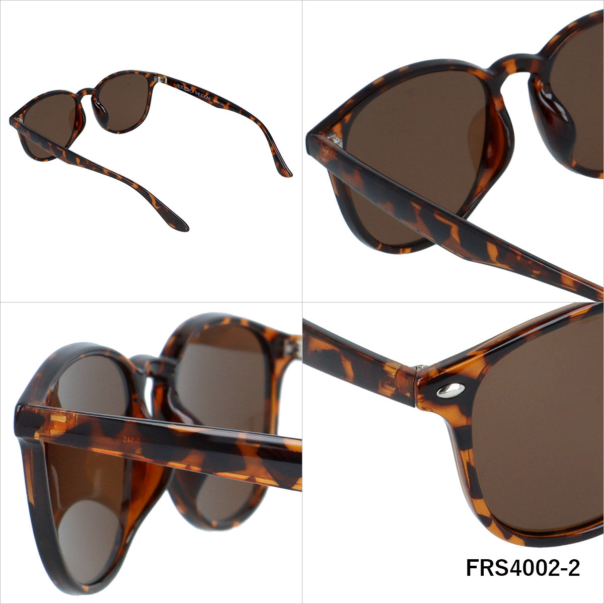 フルーツオブザルーム サングラス アジアンフィット FRUIT OF THE LOOM FRS4002 全3カラー 53サイズ ウェリントン型 ユニセックス メンズ レディース