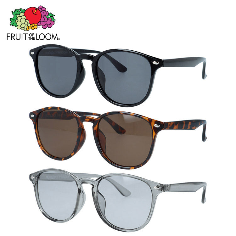 フルーツオブザルーム サングラス アジアンフィット FRUIT OF THE LOOM FRS4002 全3カラー 53サイズ ウェリントン型 ユニセックス メンズ レディース