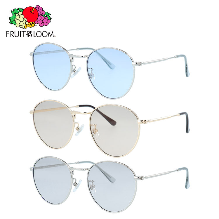 フルーツオブザルーム サングラス アジアンフィット(フルフィット) 調整可能ノーズパッド(クリングス) FRUIT OF THE LOOM FRS4004 全3カラー 50サイズ ウェリントン型 ユニセックス メンズ レディース