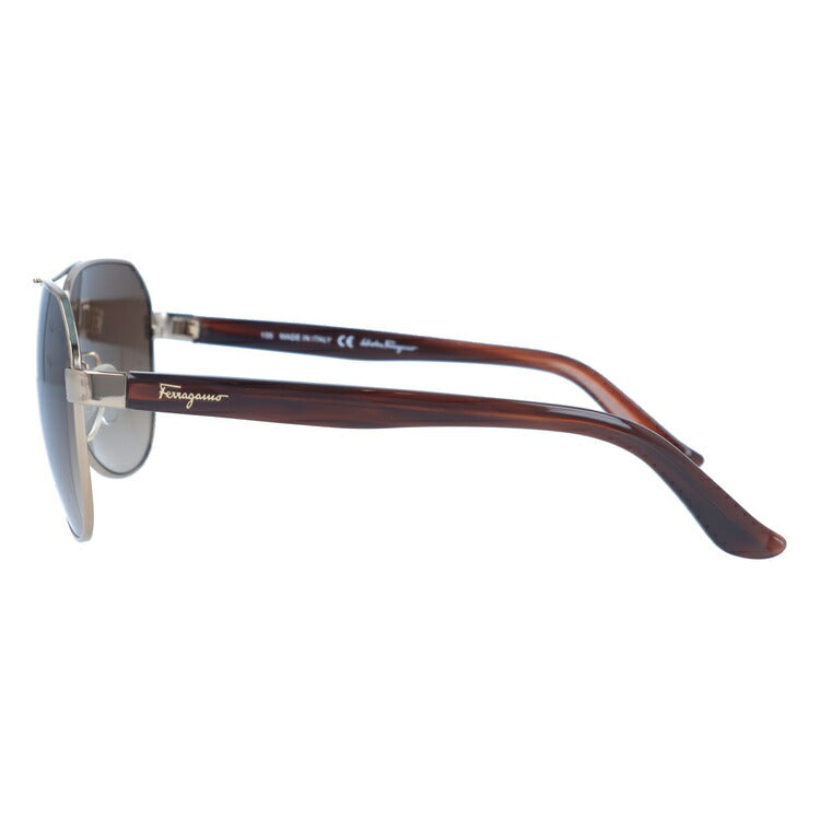 サルヴァトーレ フェラガモ サングラス Salvatore Ferragamo SF138SA-688 59 シャイニーローズ/ブラウン アジアンフィット ティアドロップ メンズ レディース UVカット 紫外線 ラッピング無料