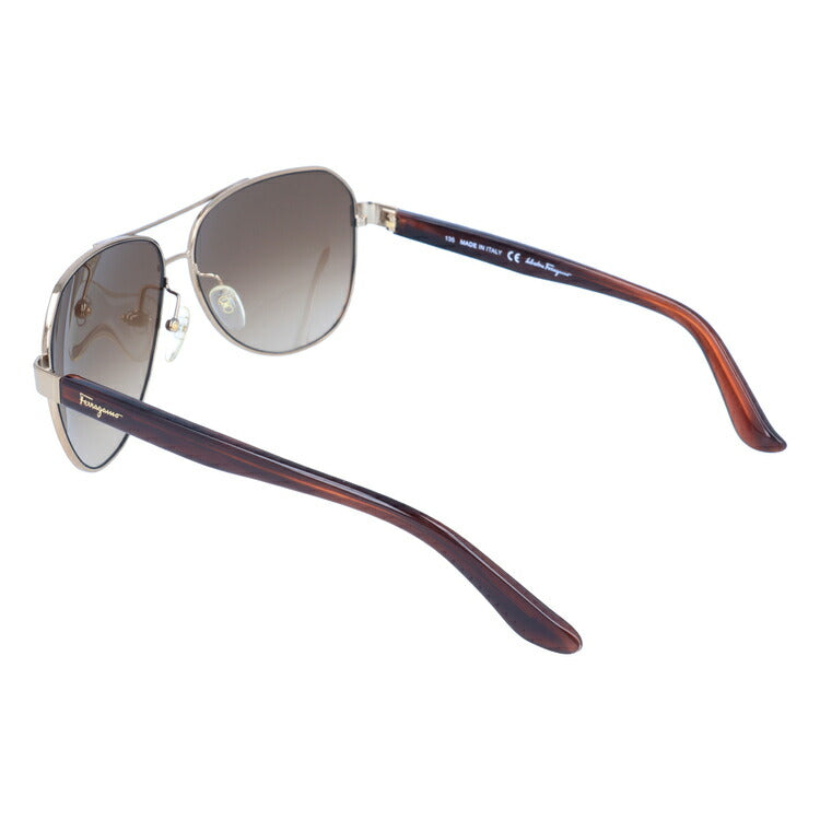 サルヴァトーレ フェラガモ サングラス Salvatore Ferragamo SF138SA-688 59 シャイニーローズ/ブラウン アジアンフィット ティアドロップ メンズ レディース UVカット 紫外線 ラッピング無料