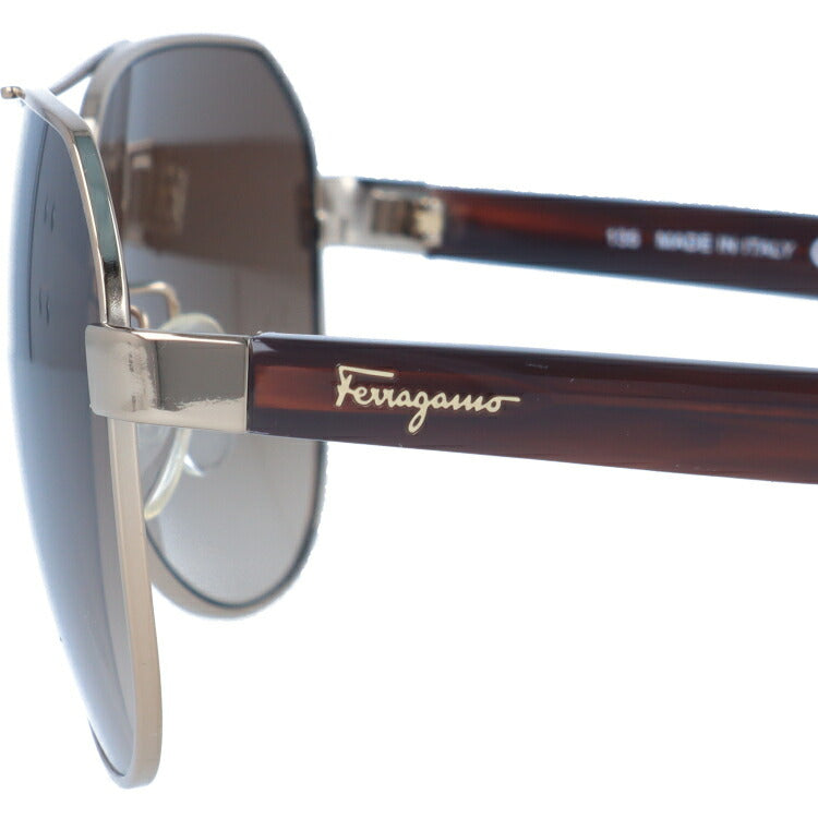 サルヴァトーレ フェラガモ サングラス Salvatore Ferragamo SF138SA-688 59 シャイニーローズ/ブラウン アジアンフィット ティアドロップ メンズ レディース UVカット 紫外線 ラッピング無料