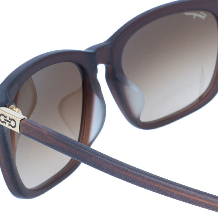 サルヴァトーレ フェラガモ サングラス Salvatore Ferragamo SF743SA-200 56 マットブラウン アジアンフィット メンズ レディース スクエア型 UVカット ラッピング無料