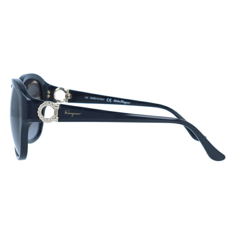 サルヴァトーレ フェラガモ サングラス Salvatore Ferragamo SF741SRA-001 57 ブラック アジアンフィット レディース UVカット 紫外線 ラッピング無料