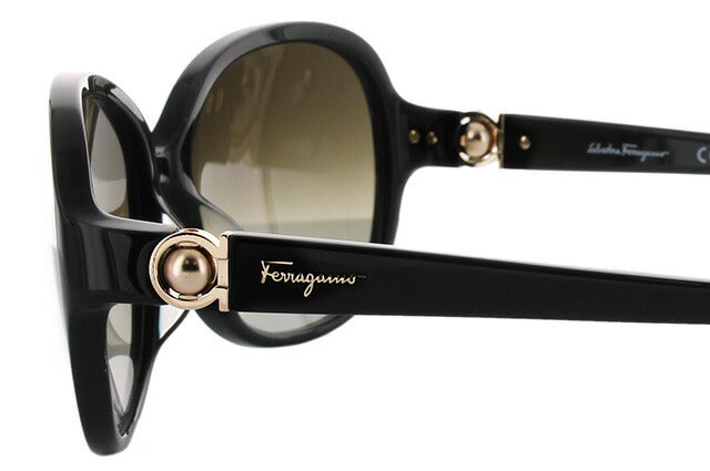 【訳あり】サルヴァトーレ フェラガモ サングラス Salvatore Ferragamo SF713SA 001 59サイズ アジアンフィット レディース UVカット ラッピング無料