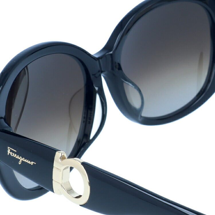 【国内正規品】サルヴァトーレ フェラガモ サングラス Salvatore Ferragamo SF734SA 001 58サイズ アジアンフィット レディース UVカット ラッピング無料