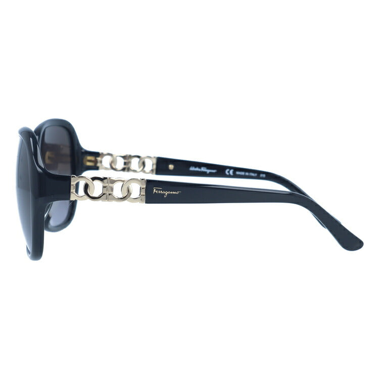 【訳あり】サルヴァトーレ フェラガモ サングラス Salvatore Ferragamo SF735SA 001 59サイズ アジアンフィット レディース スクエア型 UVカット ラッピング無料