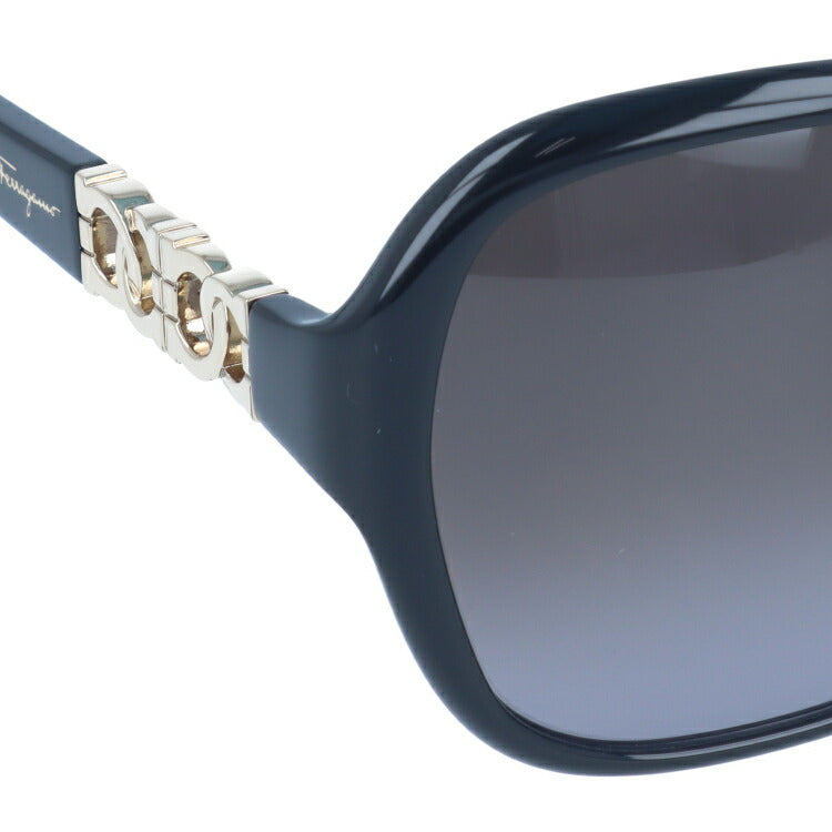 【訳あり】サルヴァトーレ フェラガモ サングラス Salvatore Ferragamo SF735SA 001 59サイズ アジアンフィット レディース スクエア型 UVカット ラッピング無料