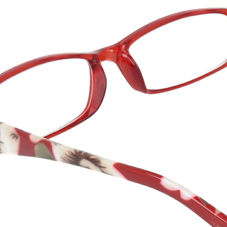 老眼鏡 シニアグラス リーディンググラス なでしこリーダー NA-06-L1 レッド 全6度数 オシャレ老眼鏡 メンズ レディース 父の日 母の日 ラッピング無料