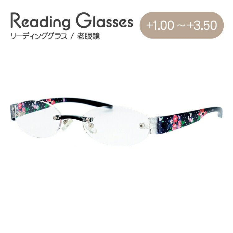 老眼鏡 シニアグラス リーディンググラス TR-20 ブラック オシャレな