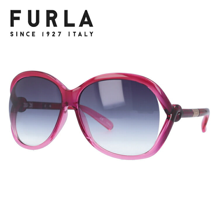 【国内正規品】フルラ サングラス FURLA SU4729 0AD9 ピンク/スモークグラデーション レディース 女性用 UVカット 紫外線対策 UV対策 おしゃれ ギフト ラッピング無料