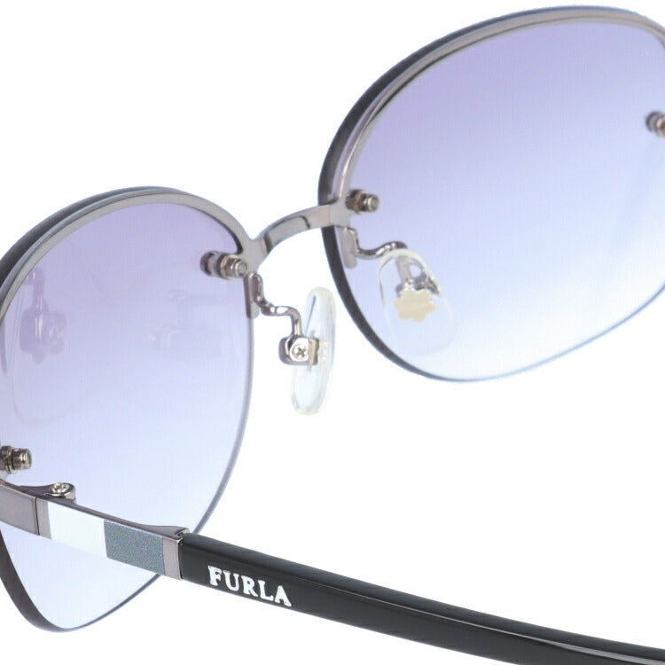 【訳あり】【国内正規品】フルラ サングラス FURLA SU4356J 0568 59サイズ オーバル型 レディース 女性用 UVカット 紫外線対策 UV対策 おしゃれ ギフト ラッピング無料