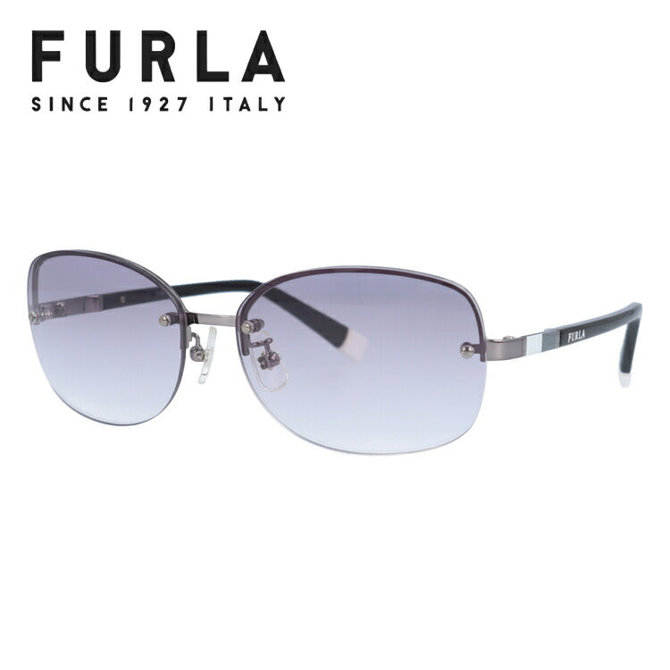 【訳あり】【国内正規品】フルラ サングラス FURLA SU4356J 0568 59サイズ オーバル型 レディース 女性用 UVカット 紫外線対策 UV対策 おしゃれ ギフト ラッピング無料