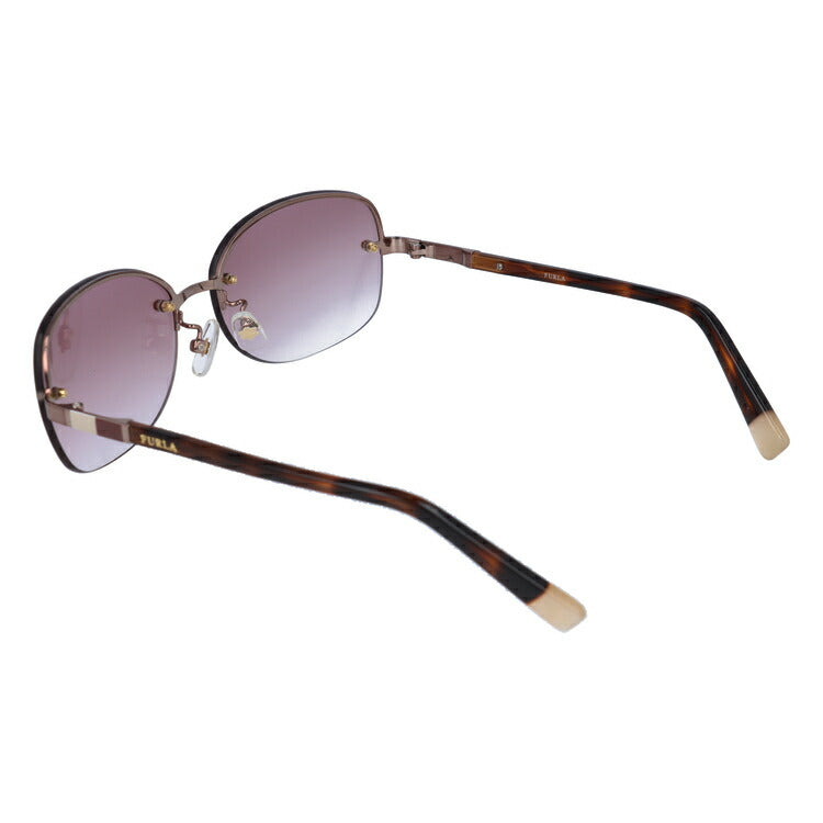【国内正規品】フルラ サングラス FURLA SU4356J 08FE 59サイズ オーバル型 レディース 女性用 UVカット 紫外線対策 UV対策 おしゃれ ギフト ラッピング無料