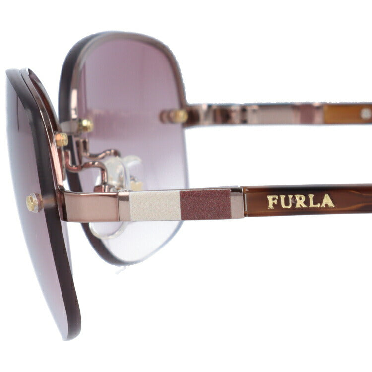 【国内正規品】フルラ サングラス FURLA SU4356J 08FE 59サイズ オーバル型 レディース 女性用 UVカット 紫外線対策 UV対策 おしゃれ ギフト ラッピング無料