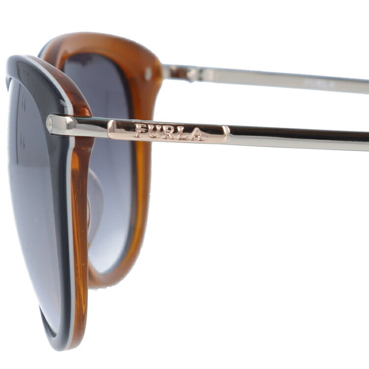 【国内正規品】フルラ サングラス ミラーレンズ アジアンフィット FURLA SFU015J 095X 55サイズ オーバル型 レディース 女性用 UVカット 紫外線対策 UV対策 おしゃれ ギフト ラッピング無料