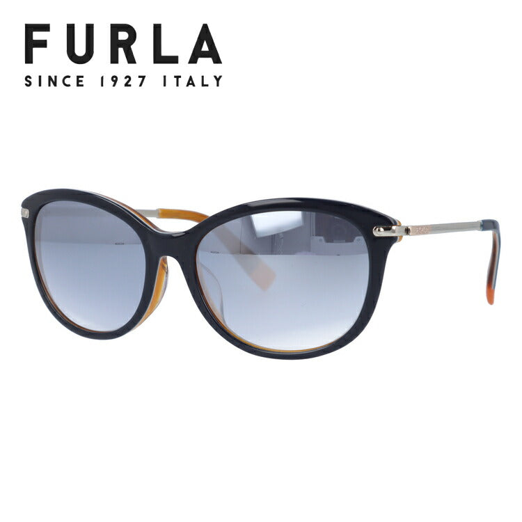 【国内正規品】フルラ サングラス ミラーレンズ アジアンフィット FURLA SFU015J 095X 55サイズ オーバル型 レディース 女性用 UVカット 紫外線対策 UV対策 おしゃれ ギフト ラッピング無料