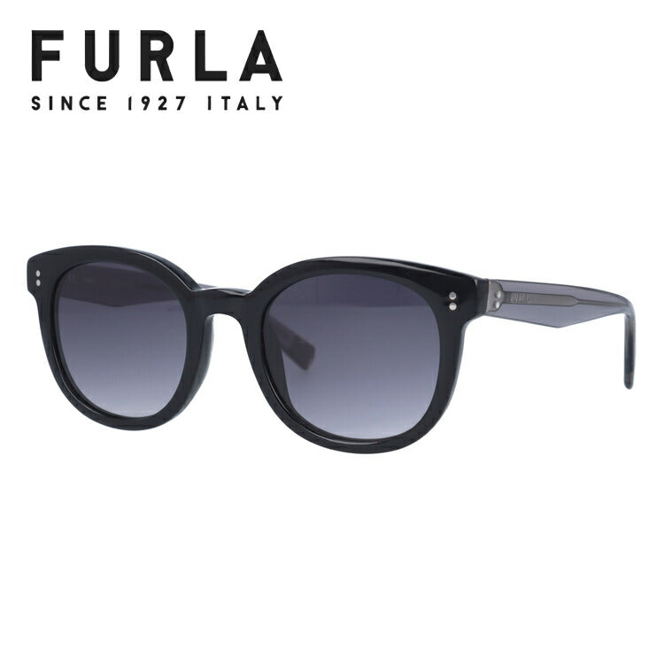 【国内正規品】フルラ サングラス レギュラーフィット FURLA SFU047 0700 49サイズ ウェリントン型 レディース 女性用 UVカット 紫外線対策 UV対策 おしゃれ ギフト ラッピング無料