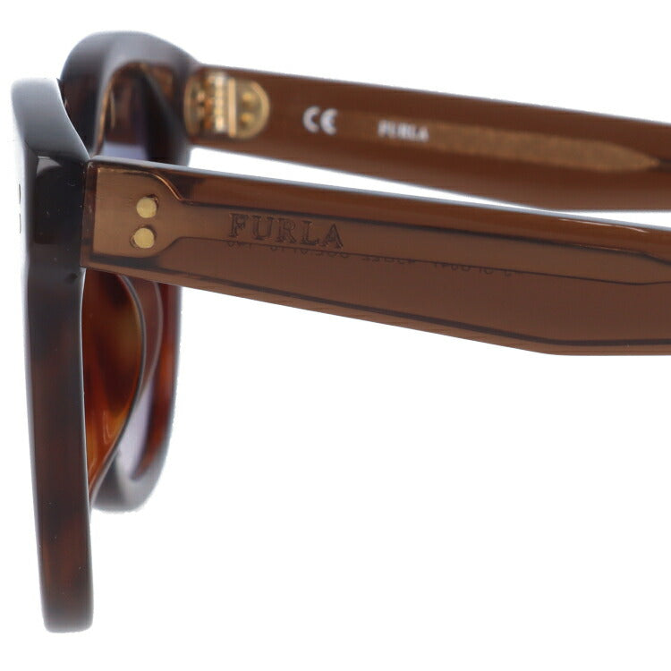 【国内正規品】フルラ サングラス レギュラーフィット FURLA SFU047 0710 49サイズ ウェリントン型 レディース 女性用 UVカット 紫外線対策 UV対策 おしゃれ ギフト ラッピング無料