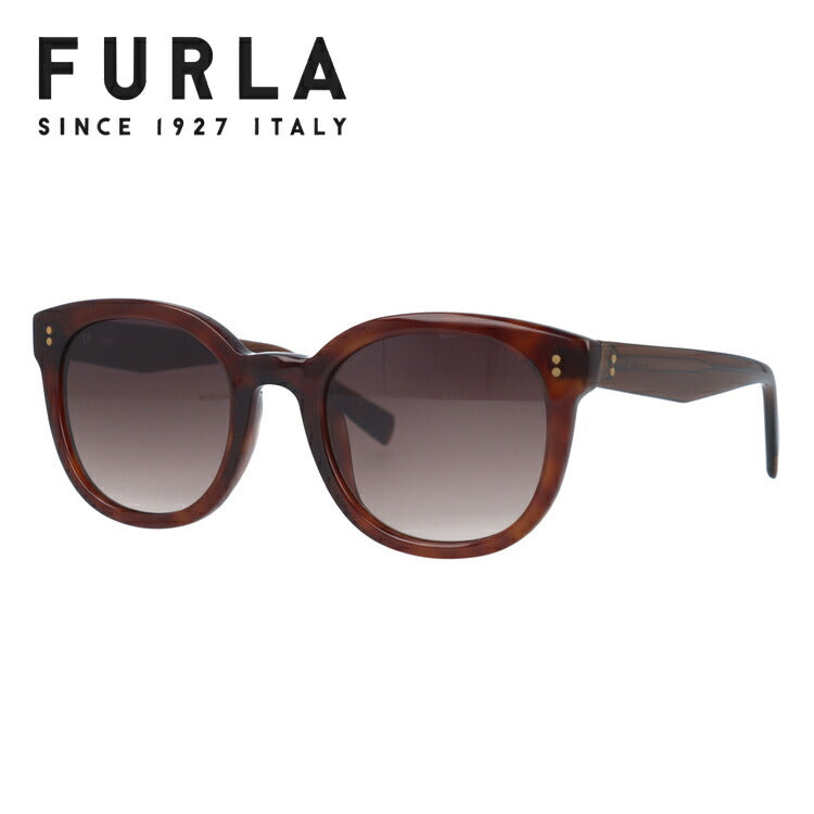 【国内正規品】フルラ サングラス レギュラーフィット FURLA SFU047 0710 49サイズ ウェリントン型 レディース 女性用 UVカット 紫外線対策 UV対策 おしゃれ ギフト ラッピング無料