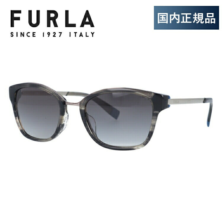 【国内正規品】フルラ サングラス アジアンフィット FURLA SFU115J 09HP 51サイズ ウェリントン型 レディース 女性用 UVカット 紫外線対策 UV対策 おしゃれ ギフト ラッピング無料