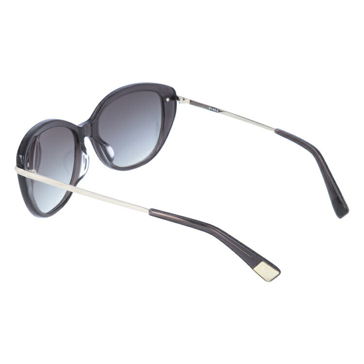 【国内正規品】フルラ サングラス アジアンフィット FURLA SFU119J 02GQ 55サイズ フォックス型 レディース 女性用 UVカット 紫外線対策 UV対策 おしゃれ ギフト ラッピング無料