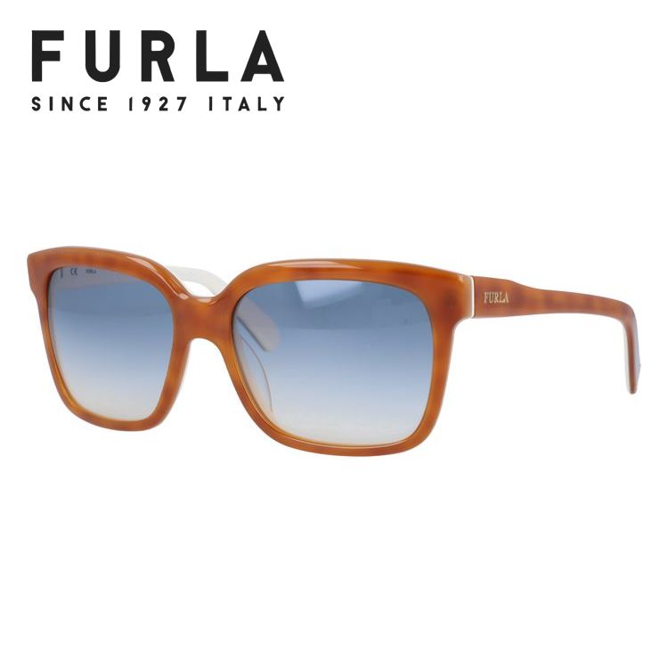 【国内正規品】フルラ サングラス レギュラーフィット FURLA SU4827 0ALC 56サイズ スクエア ユニセックス メンズ レディース