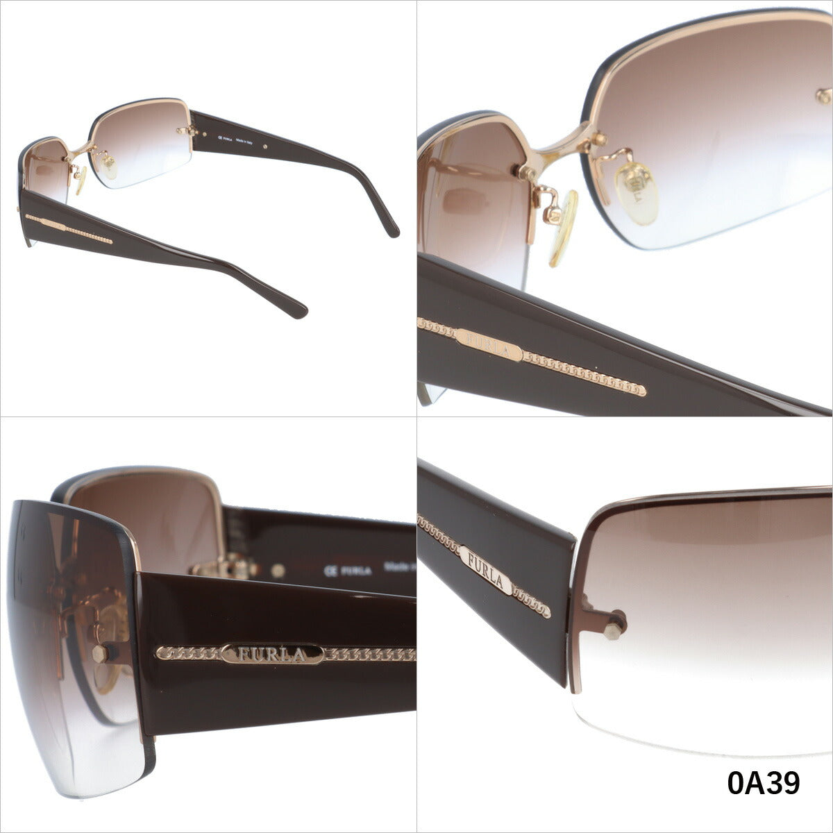 【訳あり】【国内正規品】フルラ サングラス FURLA SU4152 579X / バーガンディ SU4152 0A39 / ブラウン SU4152 0579 / ブラック レディース 女性用 UVカット 紫外線対策 UV対策 おしゃれ ギフト ラッピング無料