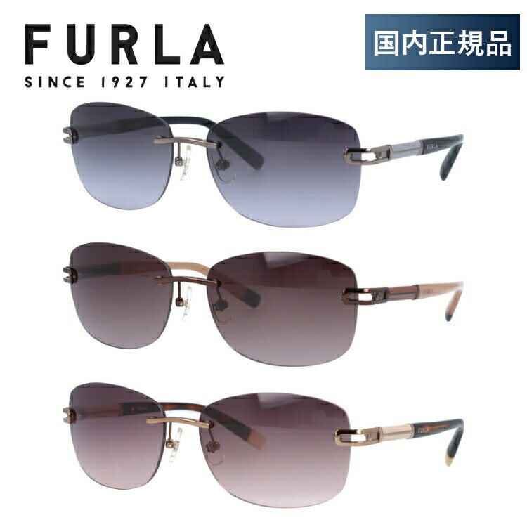 【国内正規品】フルラ サングラス FURLA SU4312J 0568/0300/0A75/08FE 59 アジアンフィット べっこう レディース 女性用 UVカット 紫外線対策 UV対策 おしゃれ ギフト ラッピング無料