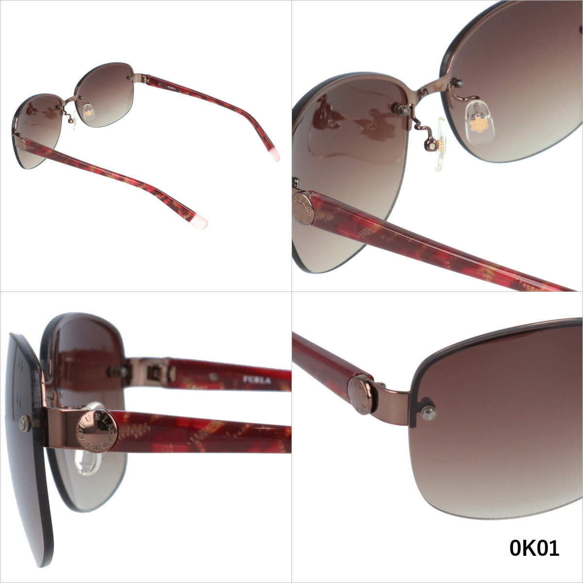 【国内正規品】フルラ サングラス FURLA SU4313J 0568/0K01/0323/08FE 60 アジアンフィット レディース 女性用 UVカット 紫外線対策 UV対策 おしゃれ ギフト ラッピング無料