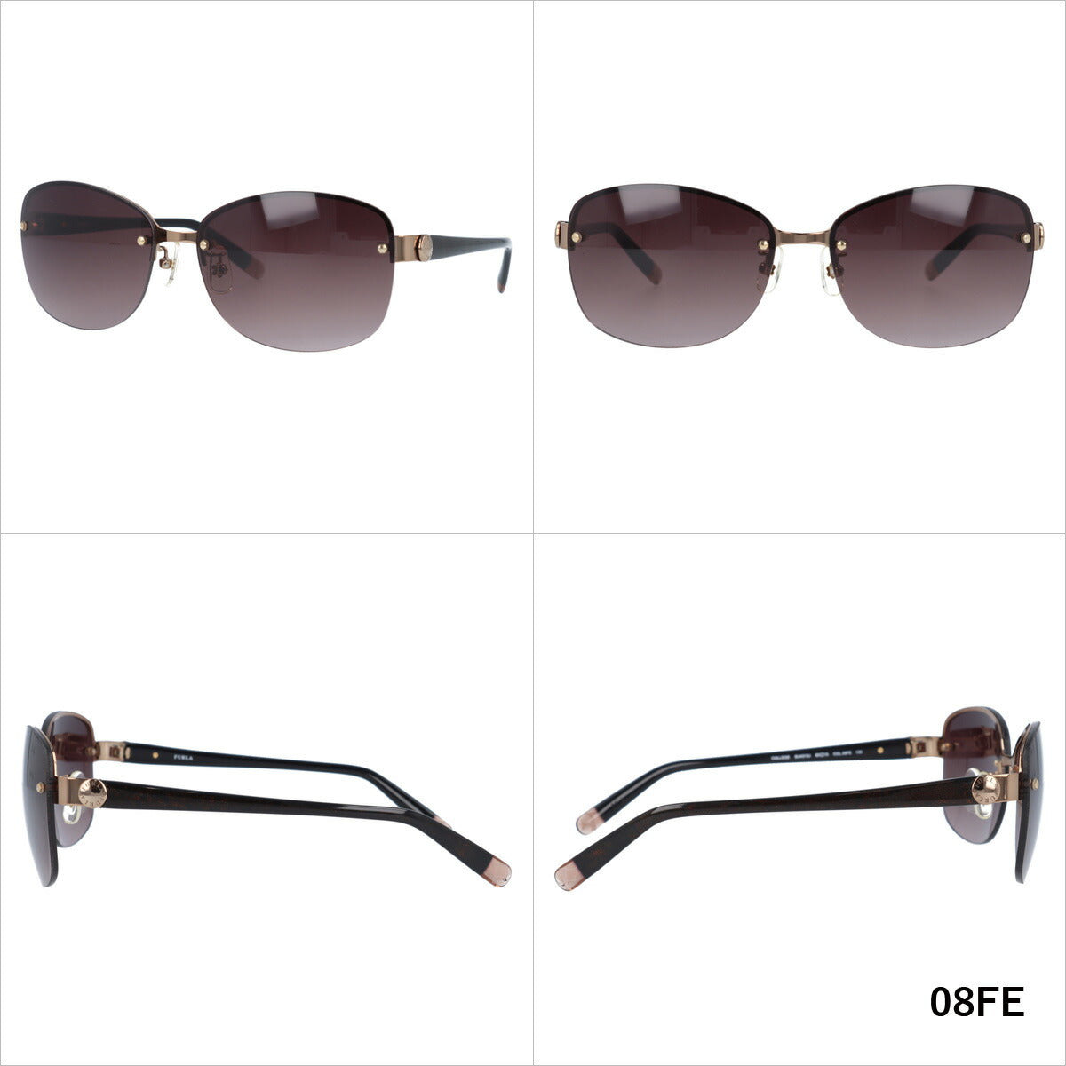 【国内正規品】フルラ サングラス FURLA SU4313J 0568/0K01/0323/08FE 60 アジアンフィット レディース 女性用 UVカット 紫外線対策 UV対策 おしゃれ ギフト ラッピング無料