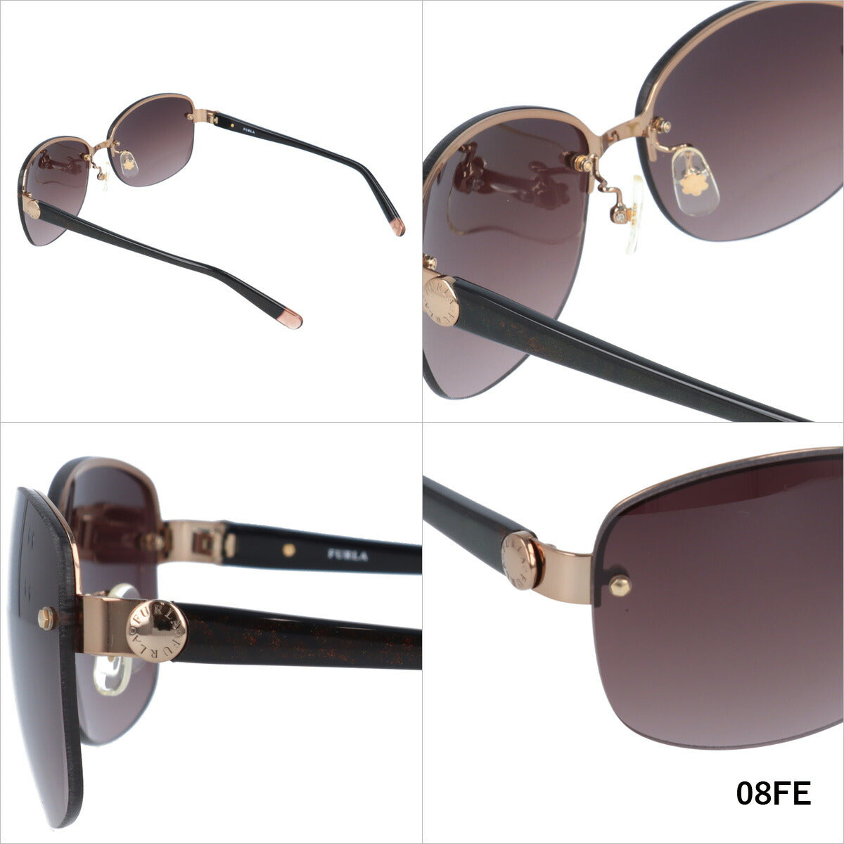 【国内正規品】フルラ サングラス FURLA SU4313J 0568/0K01/0323/08FE 60 アジアンフィット レディース 女性用 UVカット 紫外線対策 UV対策 おしゃれ ギフト ラッピング無料