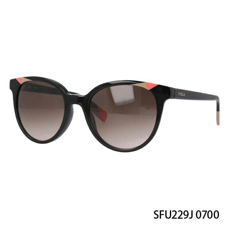 【国内正規品】フルラ サングラス アジアンフィット FURLA SFU229J 全3カラー 53サイズ ウェリントン型 レディース 女性用 UVカット 紫外線対策 UV対策 おしゃれ ギフト ラッピング無料