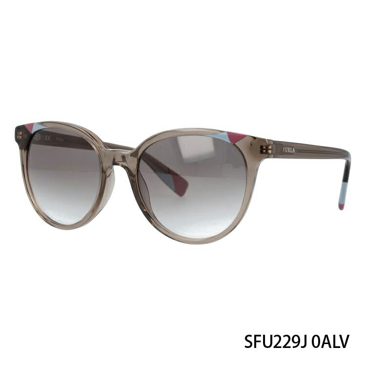 【国内正規品】フルラ サングラス アジアンフィット FURLA SFU229J 全3カラー 53サイズ ウェリントン型 レディース 女性用 UVカット 紫外線対策 UV対策 おしゃれ ギフト ラッピング無料