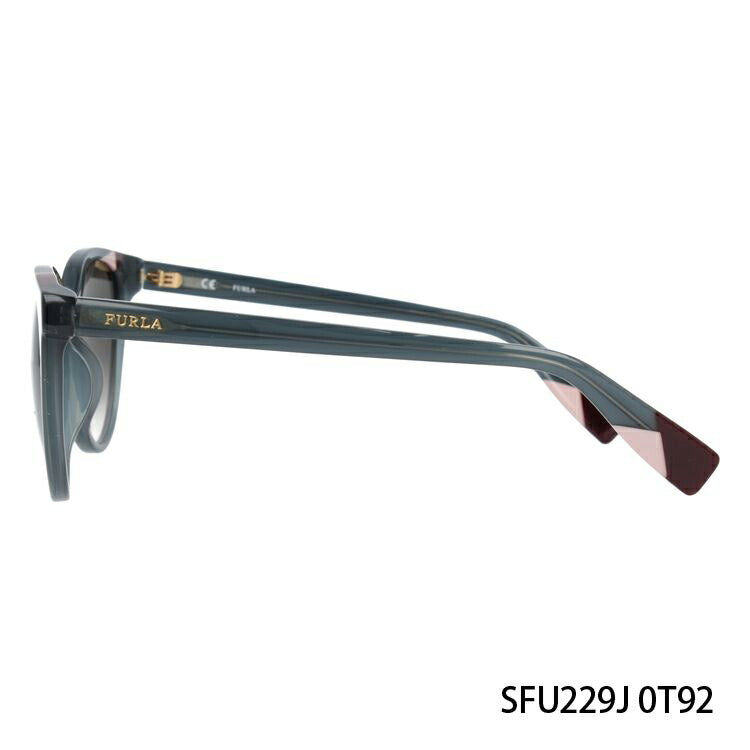 【国内正規品】フルラ サングラス アジアンフィット FURLA SFU229J 全3カラー 53サイズ ウェリントン型 レディース 女性用 UVカット 紫外線対策 UV対策 おしゃれ ギフト ラッピング無料