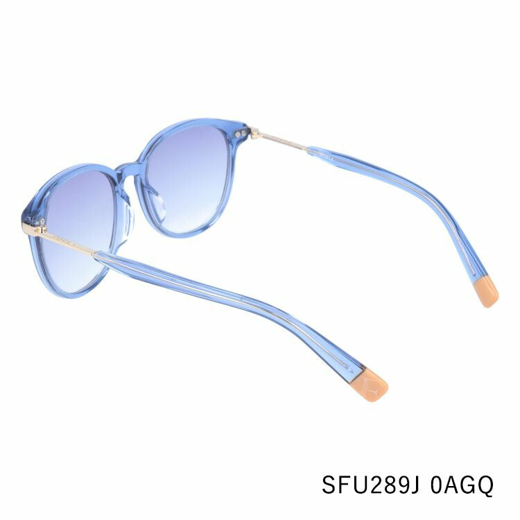 【国内正規品】フルラ サングラス アジアンフィット FURLA SFU289J 全3カラー 50サイズ ウェリントン型 レディース 女性用 UVカット 紫外線対策 UV対策 おしゃれ ギフト ラッピング無料