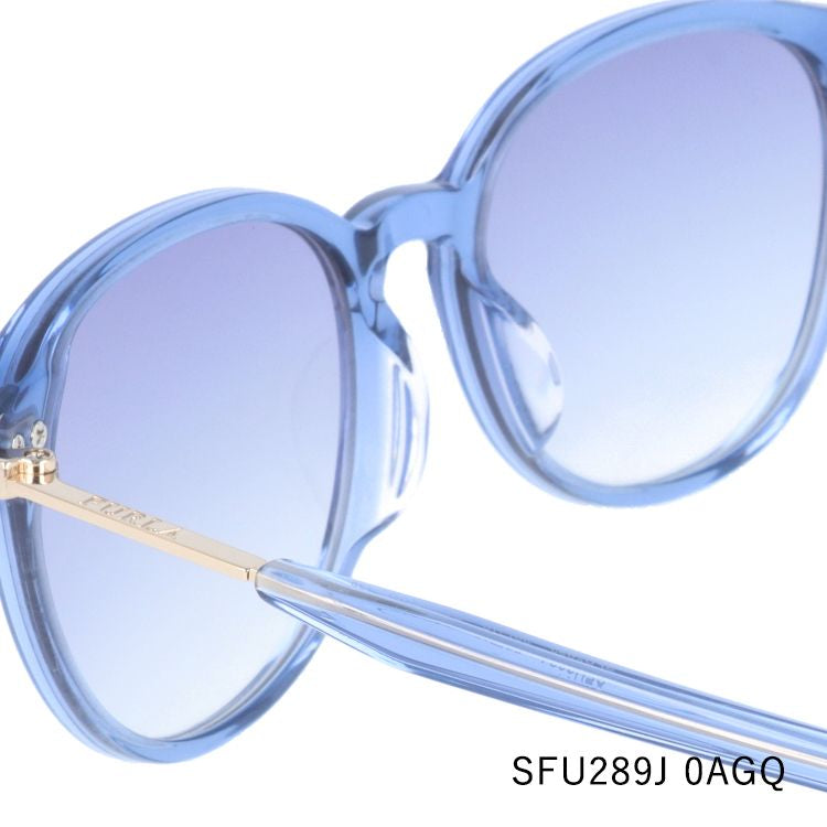 【国内正規品】フルラ サングラス アジアンフィット FURLA SFU289J 全3カラー 50サイズ ウェリントン型 レディース 女性用 UVカット 紫外線対策 UV対策 おしゃれ ギフト ラッピング無料