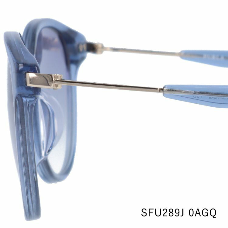 【国内正規品】フルラ サングラス アジアンフィット FURLA SFU289J 全3カラー 50サイズ ウェリントン型 レディース 女性用 UVカット 紫外線対策 UV対策 おしゃれ ギフト ラッピング無料