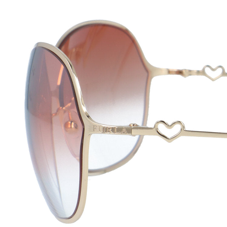 【訳あり】フルラ サングラス FURLA SU4052G 300 63サイズ オーバル型 アウトレット品 ユニセックス メンズ レディース
