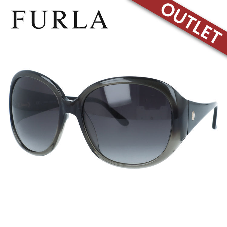 【訳あり】フルラ サングラス ダリア レギュラーフィット FURLA DALIA SU4831G 09Q8 60サイズ ウェリントン型 アウトレット品 ユニセックス メンズ レディース