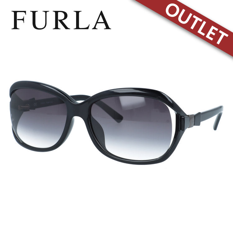 【訳あり】フルラ サングラス シラー レギュラーフィット FURLA SCILLA SU4779G 0Z42 60サイズ ウェリントン型 アウトレット品 ユニセックス メンズ レディース
