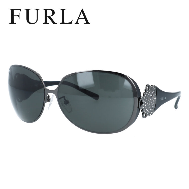 【訳あり】フルラ サングラス デズデモーナ FURLA DESDEMONA SU4199S K59S 65サイズ ウェリントン型 アウトレット品 ユニセックス メンズ レディース