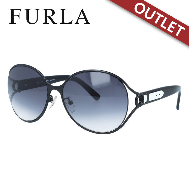 【訳あり】フルラ サングラス チュリパノ FURLA TULIPANO SU4238G 0531 60サイズ ウェリントン型 アウトレット品 ユニセックス メンズ レディース