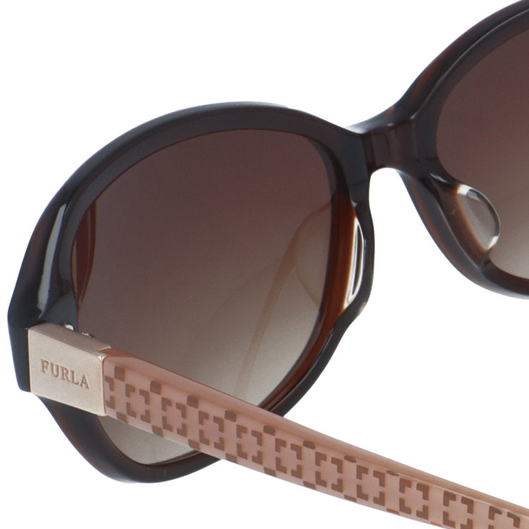 【訳あり】フルラ サングラス ピリオ アジアンフィット FURLA PELION SU4887J 0958 57サイズ ウェリントン型 アウトレット品 ユニセックス メンズ レディース