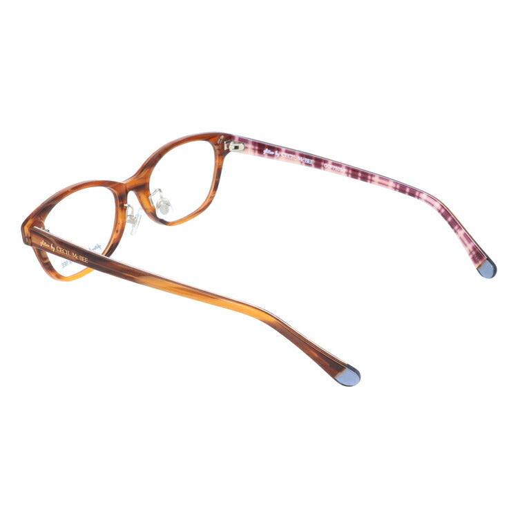 glitter by CECIL McBEE グリッターバイセシルマクビー レディース メガネ 眼鏡 シンプル かわいい GCF 7503-2 50サイズ オーバル型 度付き 度なし UVカット 紫外線 サングラス 伊達 ダテ|老眼鏡・PCレンズ・カラーレンズ・遠近両用対応可能