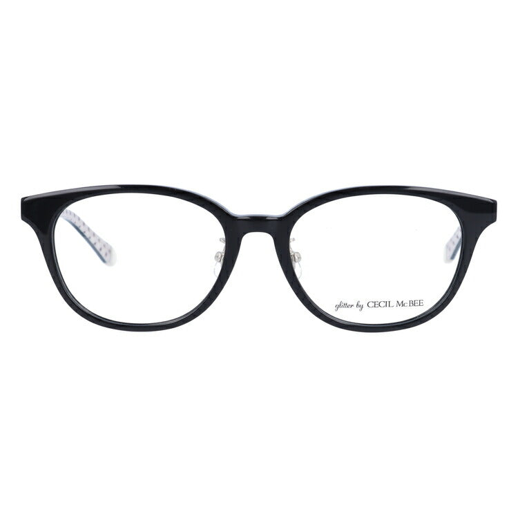 glitter by CECIL McBEE セシルマクビー レディース メガネ 眼鏡 シンプル かわいい GCF 7504-1 50サイズ ウェリントン型 度付き 度なし 紫外線 ブランド サングラス 伊達 ダテ|老眼鏡・PCレンズ・カラーレンズ・遠近両用対応可能 ラッピング無料