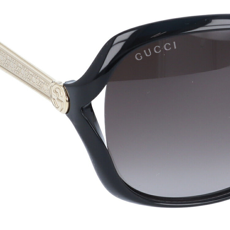 グッチ サングラス レギュラーフィット GUCCI GG0076S 002 60サイズ バタフライ ユニセックス メンズ レディース インターロッキング GG ラッピング無料